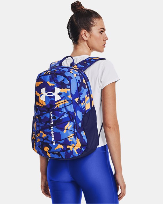 UA Hustle Sport Backpack, Blue, pdpMainDesktop image number 5